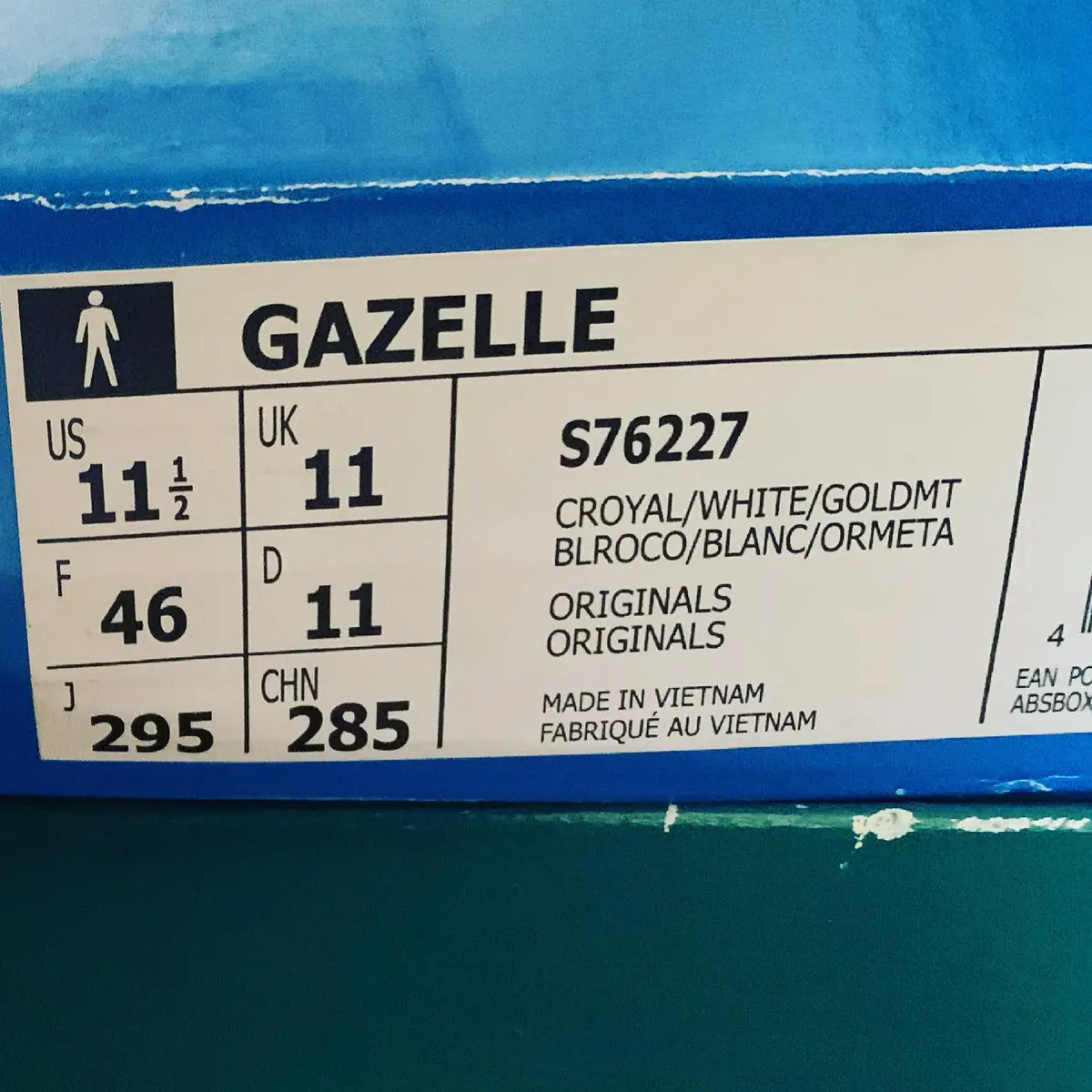 adidas Gazelle — 46